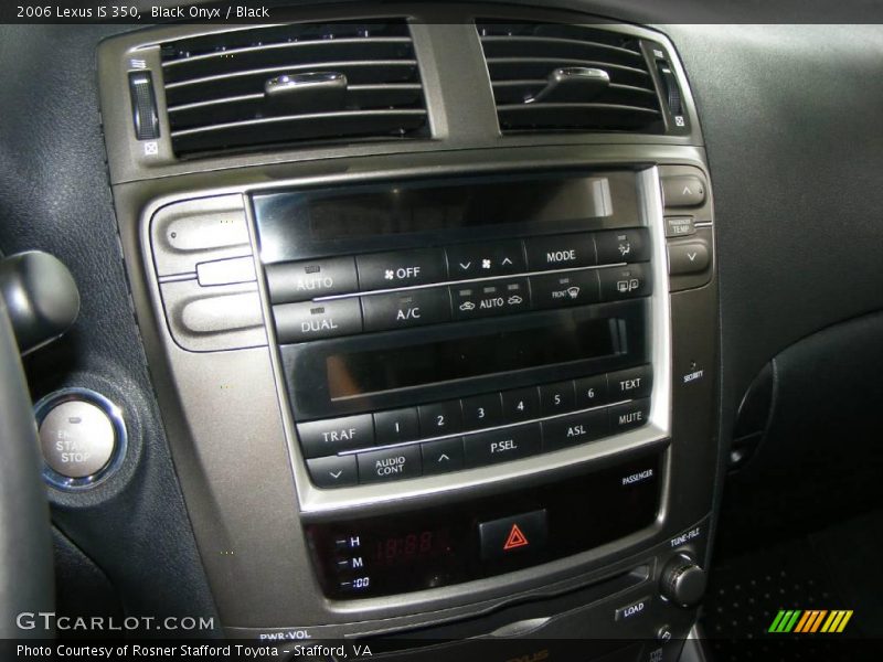Black Onyx / Black 2006 Lexus IS 350
