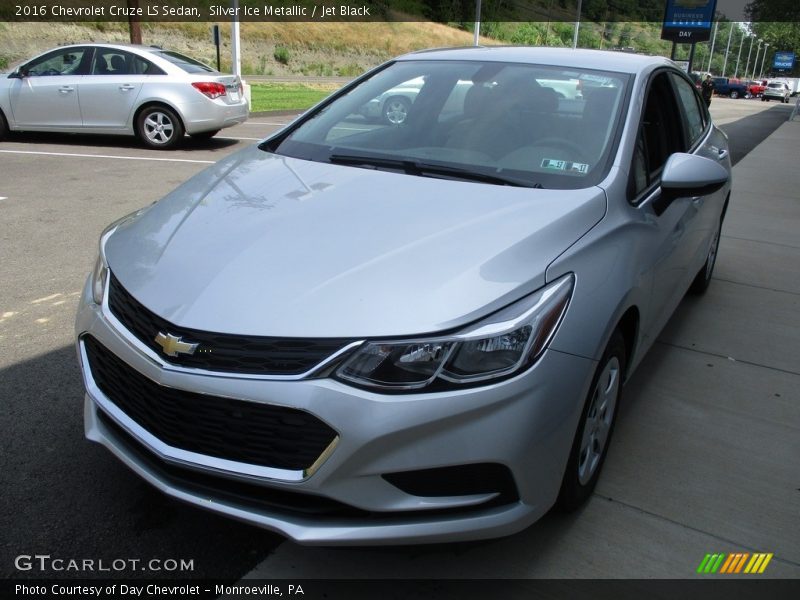 Silver Ice Metallic / Jet Black 2016 Chevrolet Cruze LS Sedan