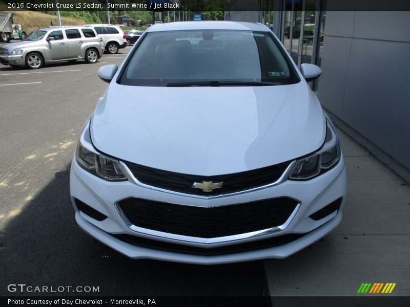 Summit White / Jet Black 2016 Chevrolet Cruze LS Sedan