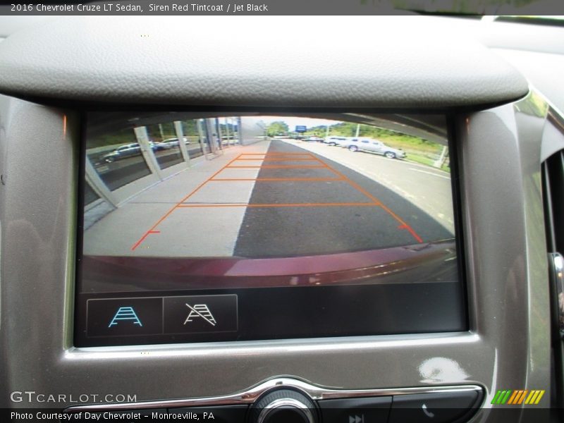 Siren Red Tintcoat / Jet Black 2016 Chevrolet Cruze LT Sedan