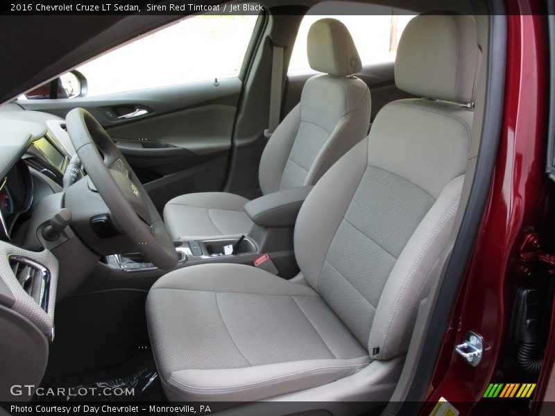 Siren Red Tintcoat / Jet Black 2016 Chevrolet Cruze LT Sedan