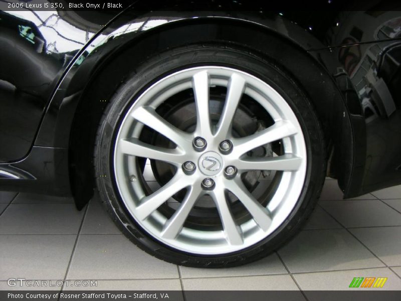 Black Onyx / Black 2006 Lexus IS 350