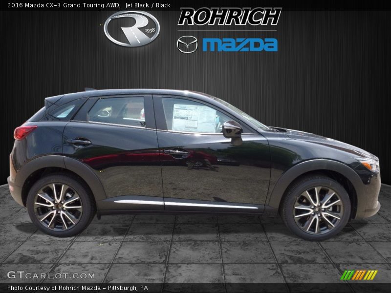 Jet Black / Black 2016 Mazda CX-3 Grand Touring AWD