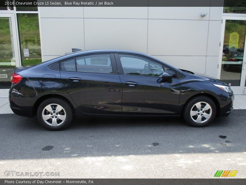 Blue Ray Metallic / Jet Black 2016 Chevrolet Cruze LS Sedan