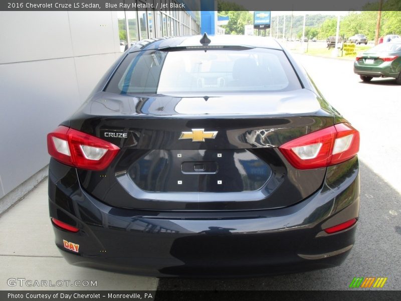 Blue Ray Metallic / Jet Black 2016 Chevrolet Cruze LS Sedan