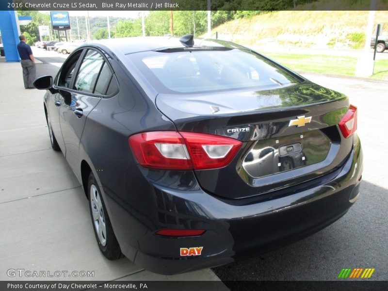 Blue Ray Metallic / Jet Black 2016 Chevrolet Cruze LS Sedan