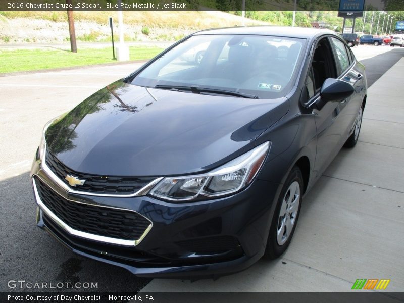 Blue Ray Metallic / Jet Black 2016 Chevrolet Cruze LS Sedan