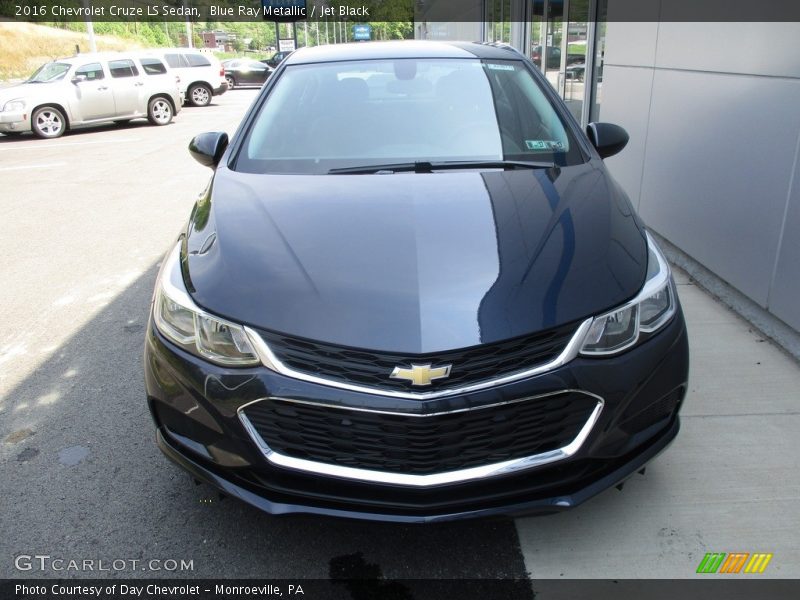 Blue Ray Metallic / Jet Black 2016 Chevrolet Cruze LS Sedan