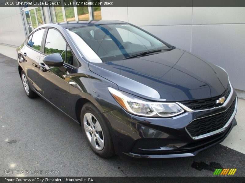 Blue Ray Metallic / Jet Black 2016 Chevrolet Cruze LS Sedan