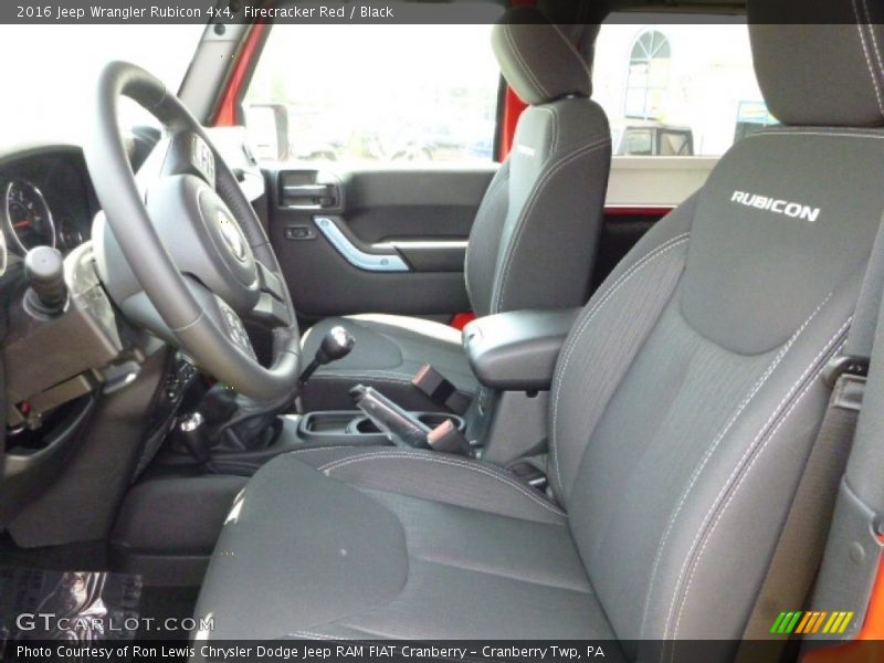 Firecracker Red / Black 2016 Jeep Wrangler Rubicon 4x4