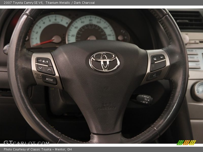 Titanium Metallic / Dark Charcoal 2007 Toyota Camry SE V6