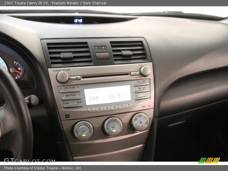 Titanium Metallic / Dark Charcoal 2007 Toyota Camry SE V6