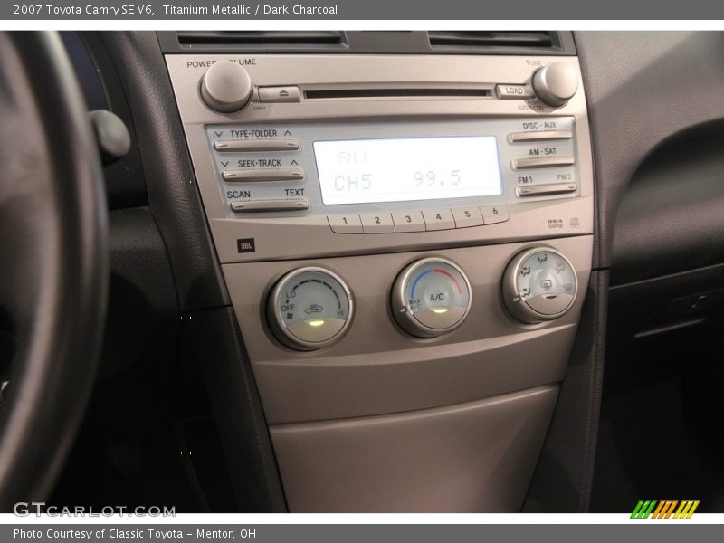 Titanium Metallic / Dark Charcoal 2007 Toyota Camry SE V6