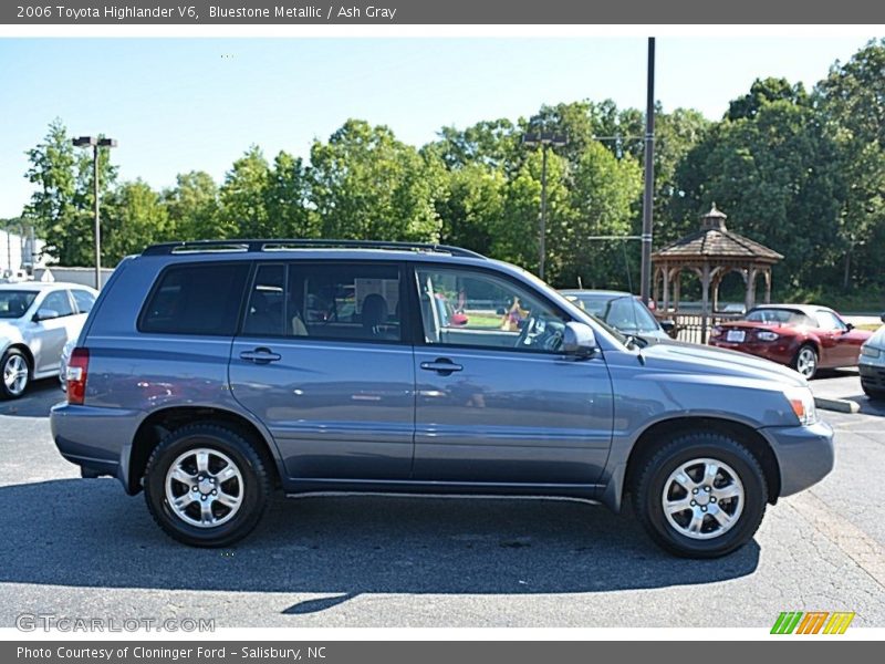 Bluestone Metallic / Ash Gray 2006 Toyota Highlander V6