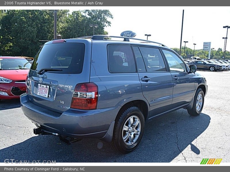Bluestone Metallic / Ash Gray 2006 Toyota Highlander V6