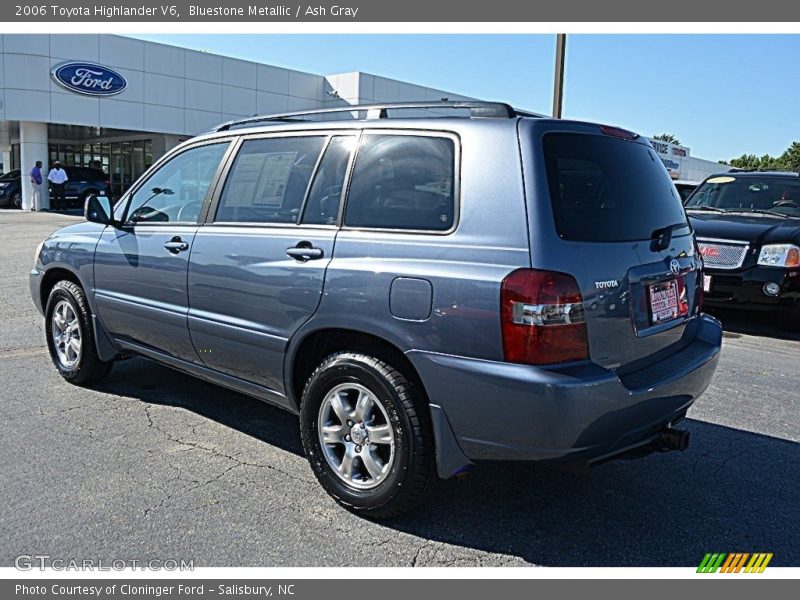 Bluestone Metallic / Ash Gray 2006 Toyota Highlander V6