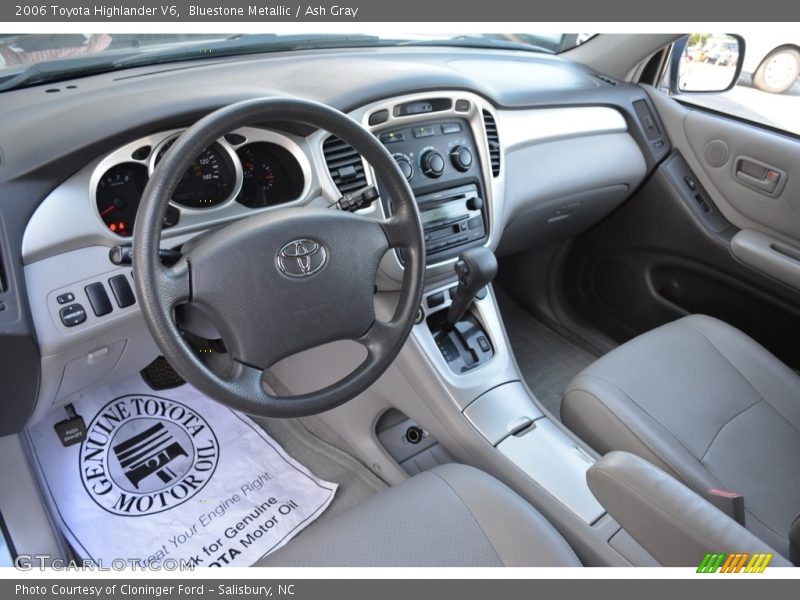 Bluestone Metallic / Ash Gray 2006 Toyota Highlander V6