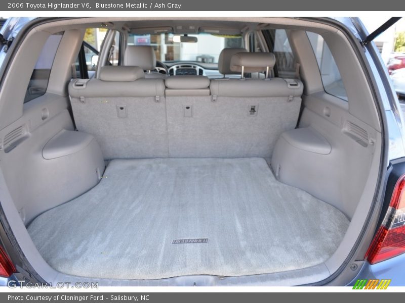 Bluestone Metallic / Ash Gray 2006 Toyota Highlander V6