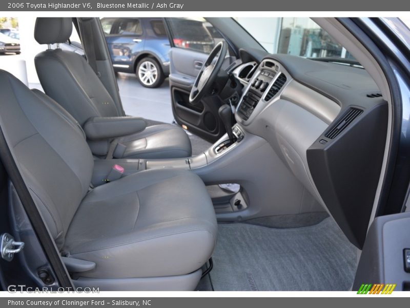 Bluestone Metallic / Ash Gray 2006 Toyota Highlander V6