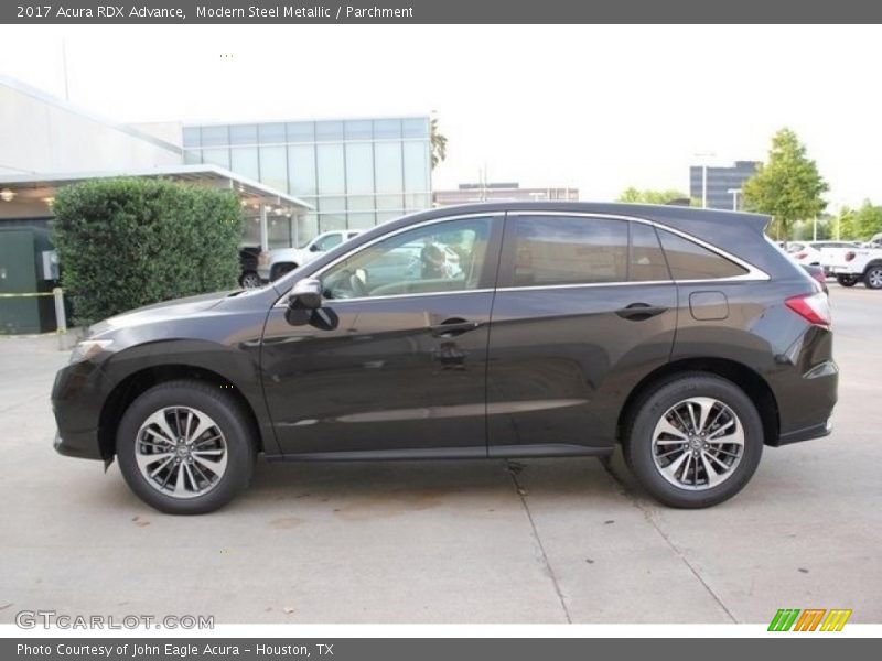 Modern Steel Metallic / Parchment 2017 Acura RDX Advance