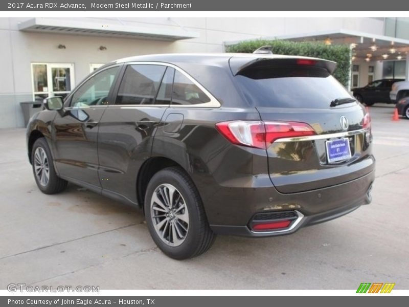 Modern Steel Metallic / Parchment 2017 Acura RDX Advance