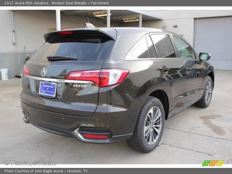 Modern Steel Metallic / Parchment 2017 Acura RDX Advance