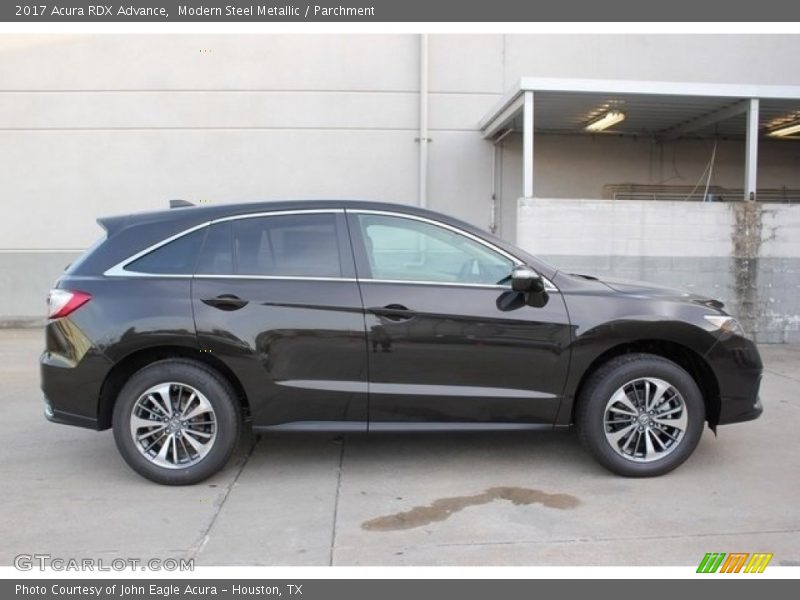 Modern Steel Metallic / Parchment 2017 Acura RDX Advance