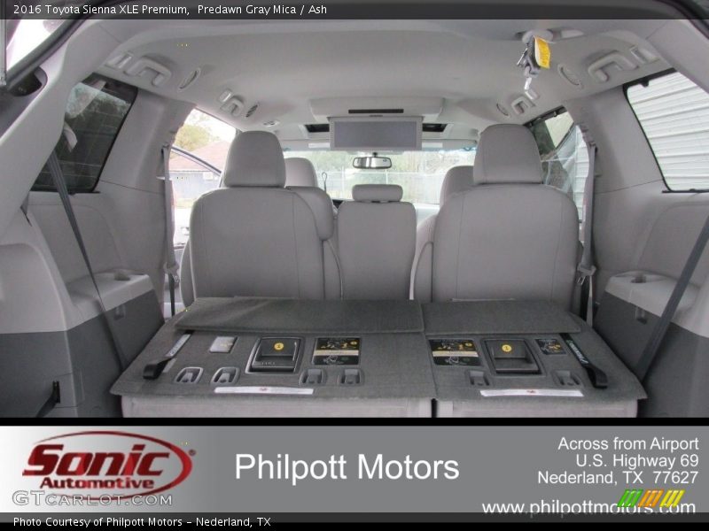 Predawn Gray Mica / Ash 2016 Toyota Sienna XLE Premium