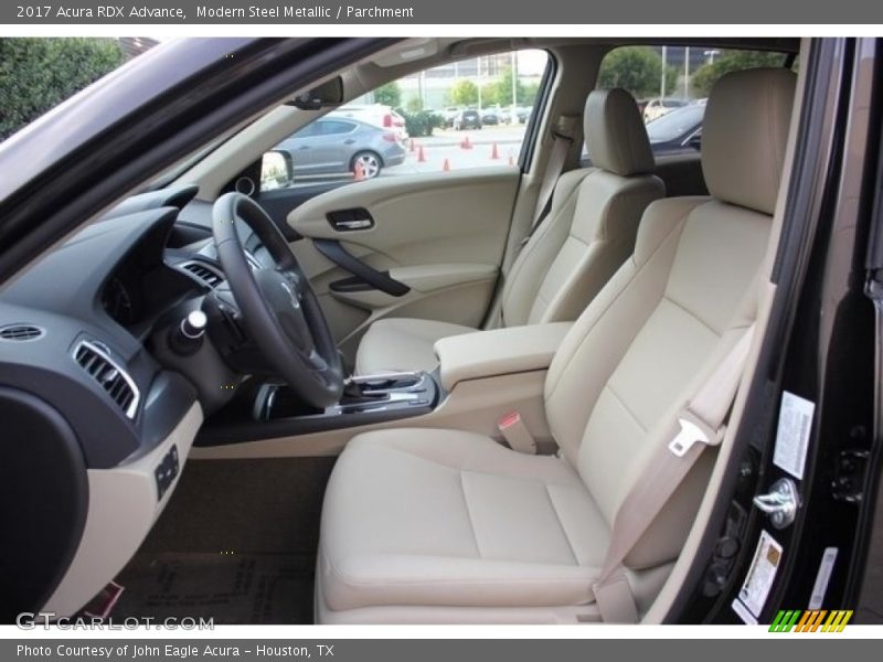 Modern Steel Metallic / Parchment 2017 Acura RDX Advance