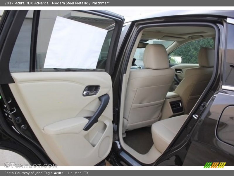 Modern Steel Metallic / Parchment 2017 Acura RDX Advance