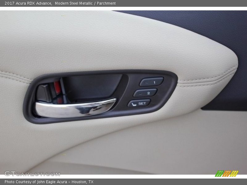 Modern Steel Metallic / Parchment 2017 Acura RDX Advance