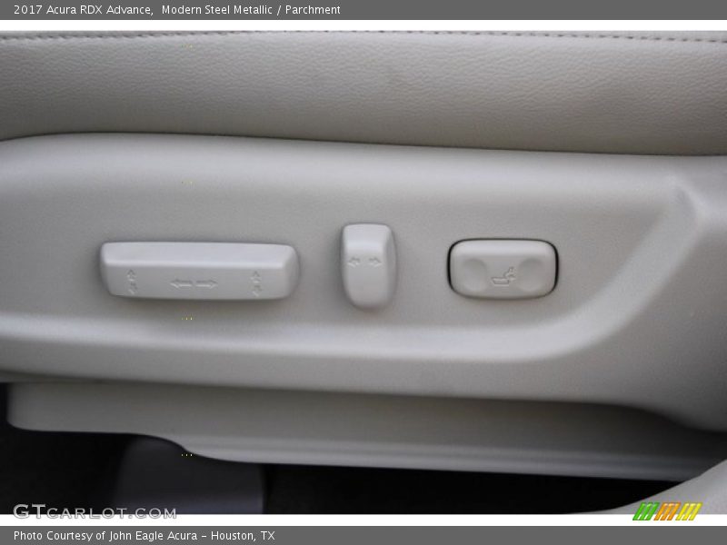 Modern Steel Metallic / Parchment 2017 Acura RDX Advance