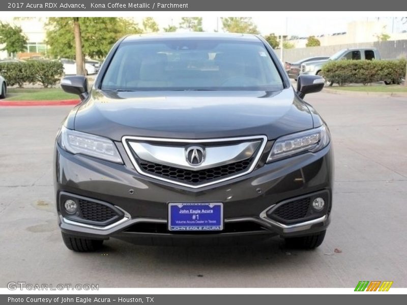 Kona Coffee Metallic / Parchment 2017 Acura RDX Advance