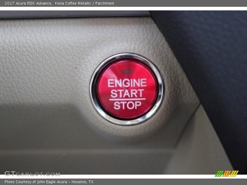 Kona Coffee Metallic / Parchment 2017 Acura RDX Advance