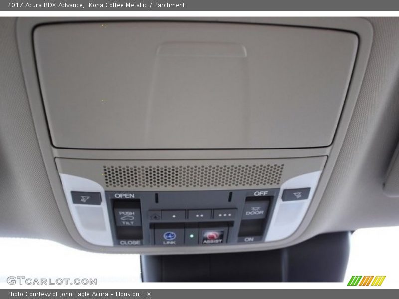 Kona Coffee Metallic / Parchment 2017 Acura RDX Advance