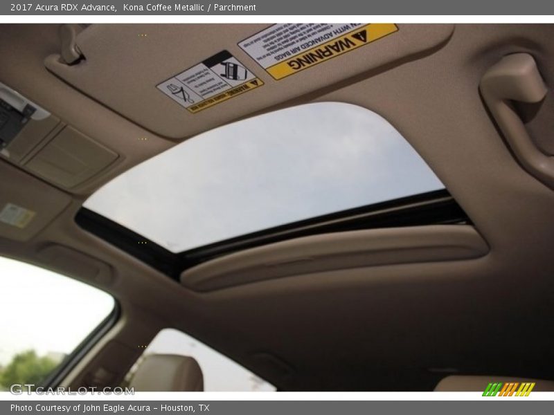 Kona Coffee Metallic / Parchment 2017 Acura RDX Advance