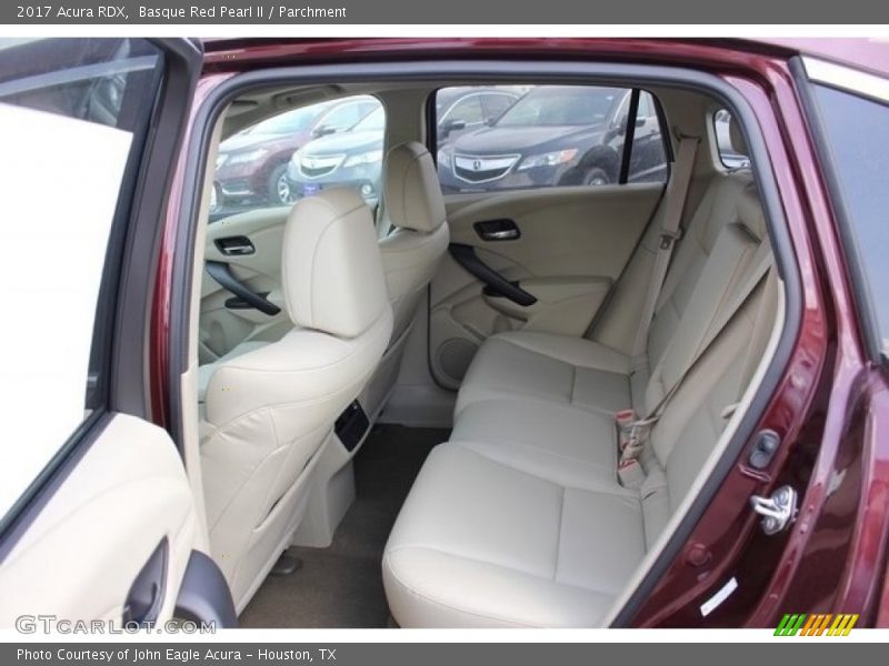 Basque Red Pearl II / Parchment 2017 Acura RDX