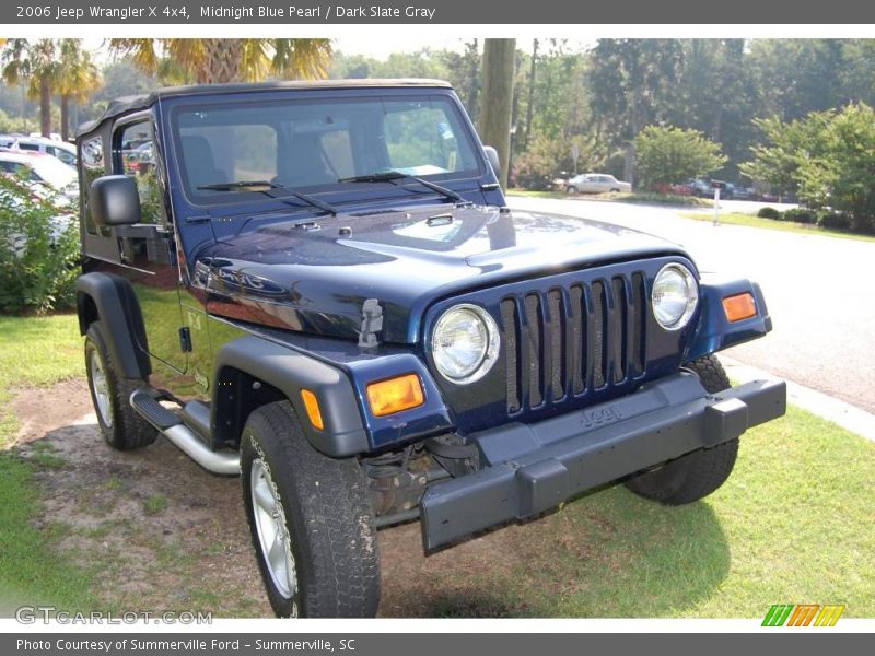 Midnight Blue Pearl / Dark Slate Gray 2006 Jeep Wrangler X 4x4