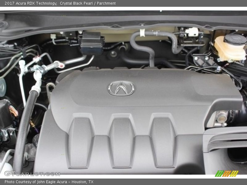 Crystal Black Pearl / Parchment 2017 Acura RDX Technology