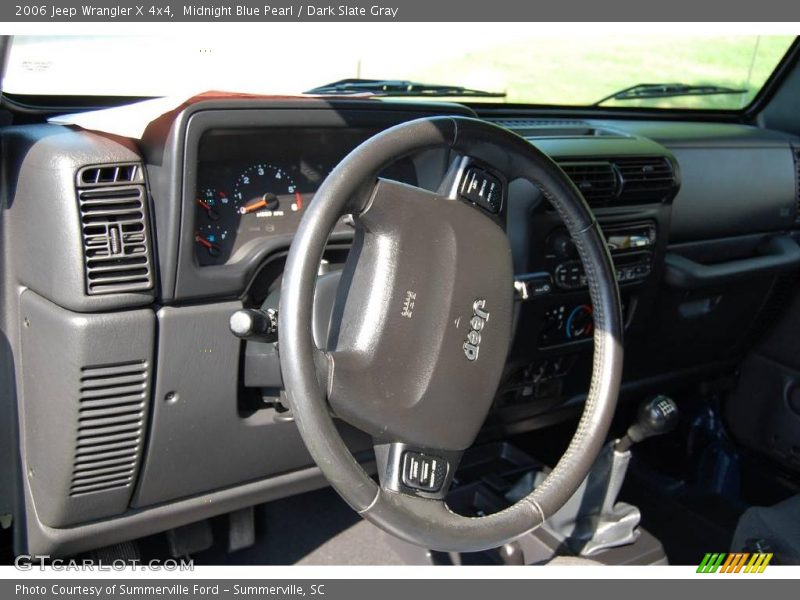 Midnight Blue Pearl / Dark Slate Gray 2006 Jeep Wrangler X 4x4