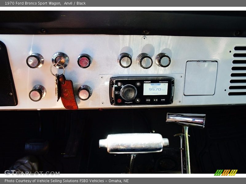 Anvil / Black 1970 Ford Bronco Sport Wagon