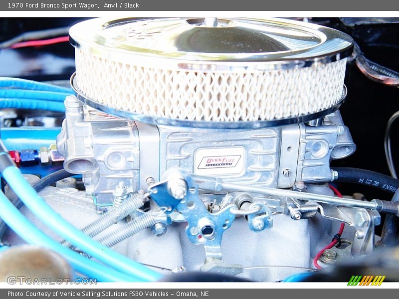 Anvil / Black 1970 Ford Bronco Sport Wagon
