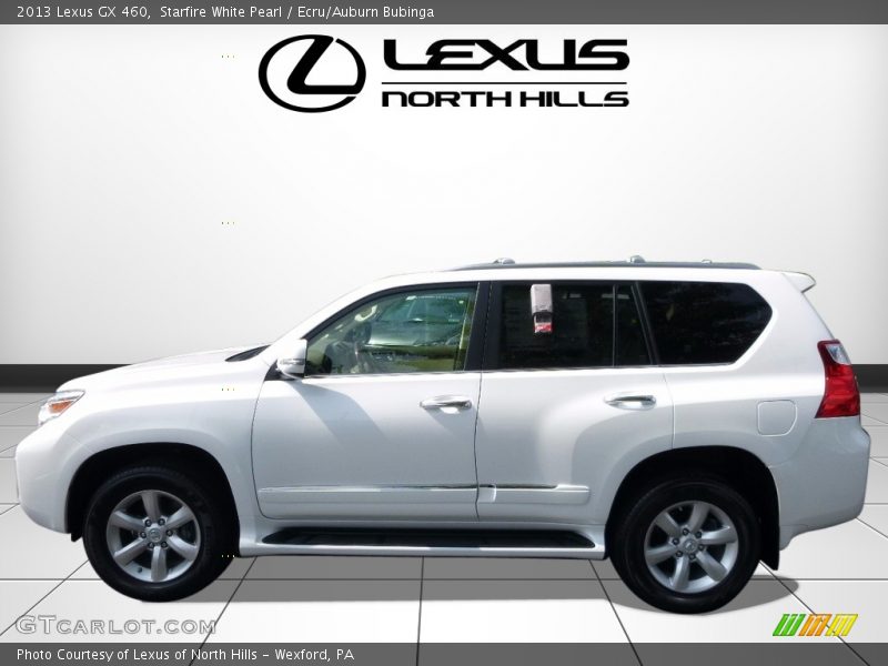 Starfire White Pearl / Ecru/Auburn Bubinga 2013 Lexus GX 460