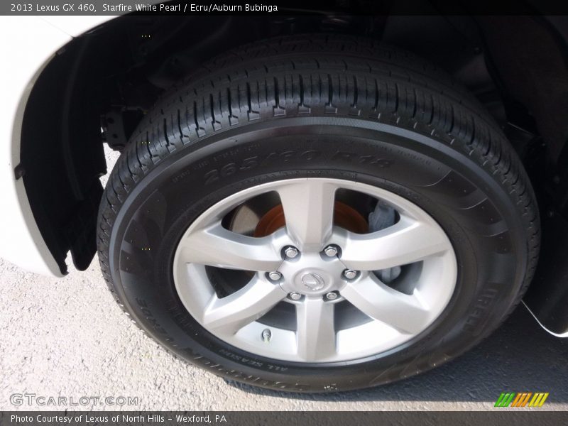 Starfire White Pearl / Ecru/Auburn Bubinga 2013 Lexus GX 460