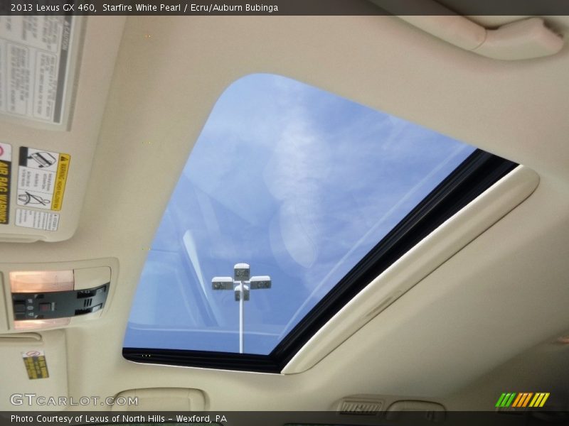 Starfire White Pearl / Ecru/Auburn Bubinga 2013 Lexus GX 460