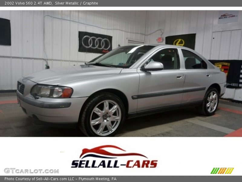 Silver Metallic / Graphite 2002 Volvo S60 2.4T AWD