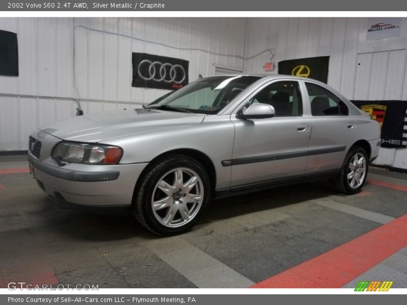 Silver Metallic / Graphite 2002 Volvo S60 2.4T AWD