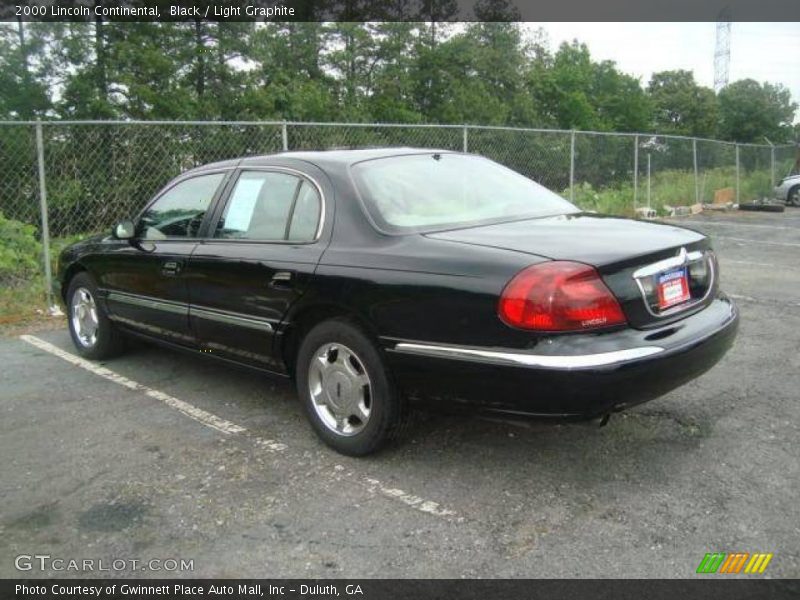 Black / Light Graphite 2000 Lincoln Continental