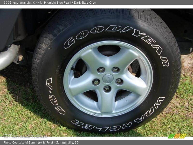 Midnight Blue Pearl / Dark Slate Gray 2006 Jeep Wrangler X 4x4
