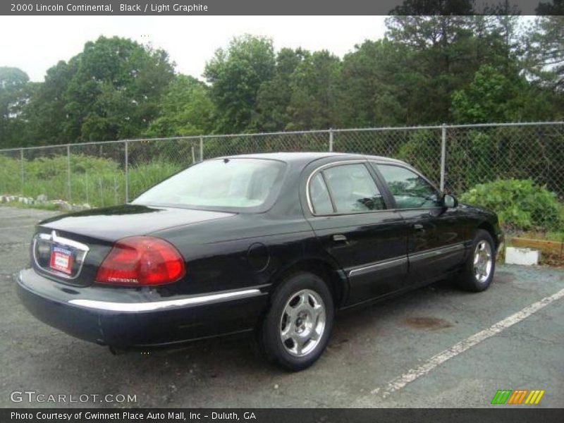 Black / Light Graphite 2000 Lincoln Continental